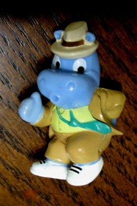 Игрушка БЕГЕМОТ киндер-сюрприз (киндер из ранних серий) 