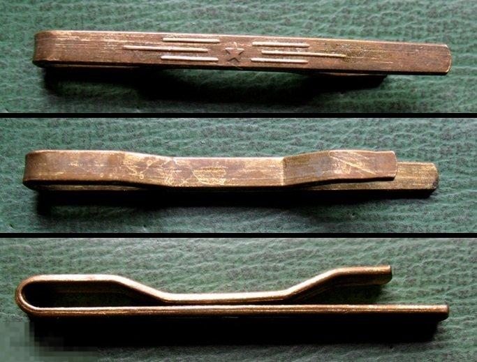 Зажим для галстука офицерский - Советская Армия СССР со звездой (А) 