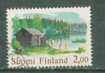 Финляндия 1977 Mi# 810 Сауна у воды а3