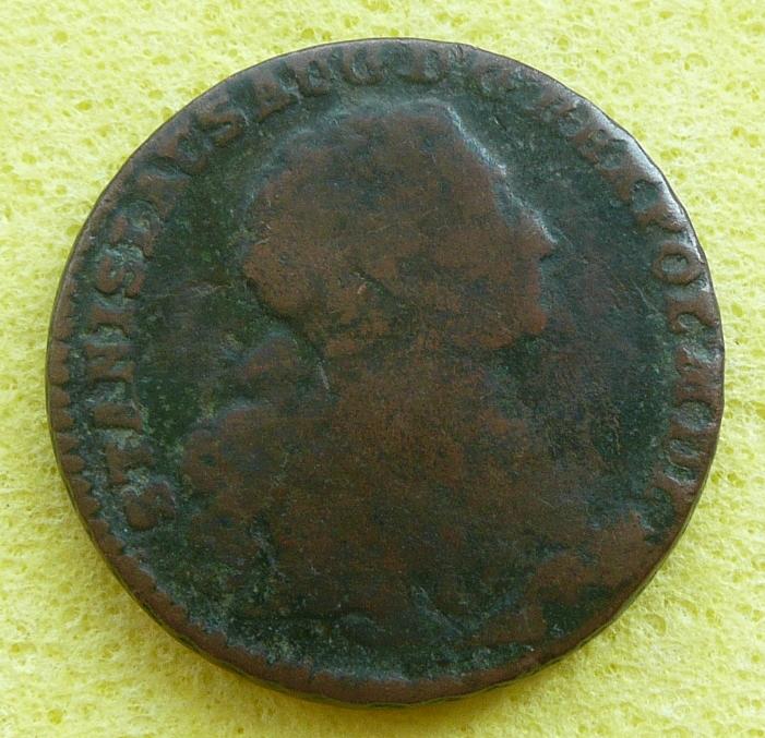 3 гроша 1766 год Станислав Август Понятовский