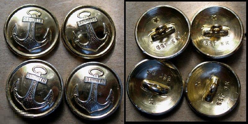 Четыре пуговицы ВМФ СССР одним лотом Военно-морской флот 
