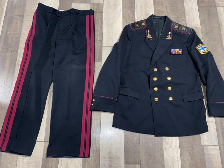 Форма генерала юстиции ВМС Украины.