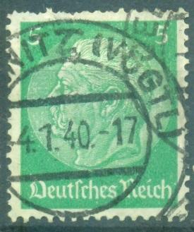Германия 1933 г.  стандарт № 515 гашеная (хорошее гашение)