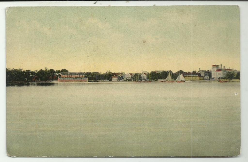 . АНТИКВАРНАЯ открытка.  ГАПСАЛЬ!!!. ЭСТОНИЯ. вид город.