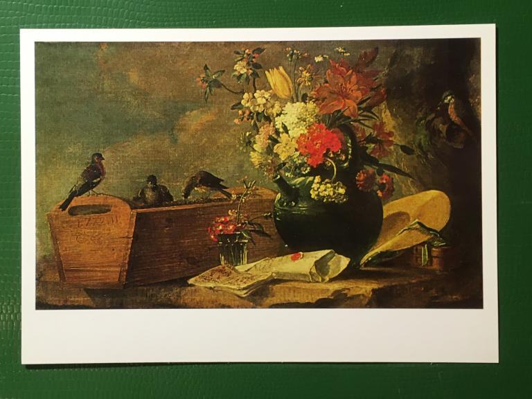 Ч. Уайт. Цветы и птицы. 1988 г.