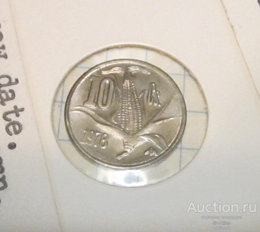 Мексика 10 сентаво 1978 км 434.2 5918