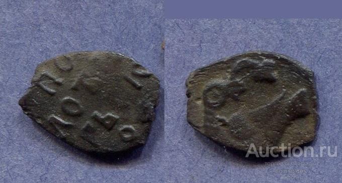 Пуло Тверь мелкоформатное. 15 в. Птица смотрит назад