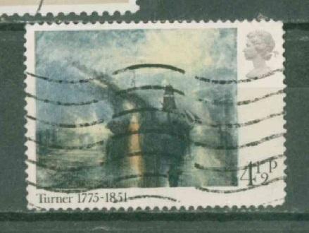 Великобритания 1975 Mi# 669  Картина гаш а3