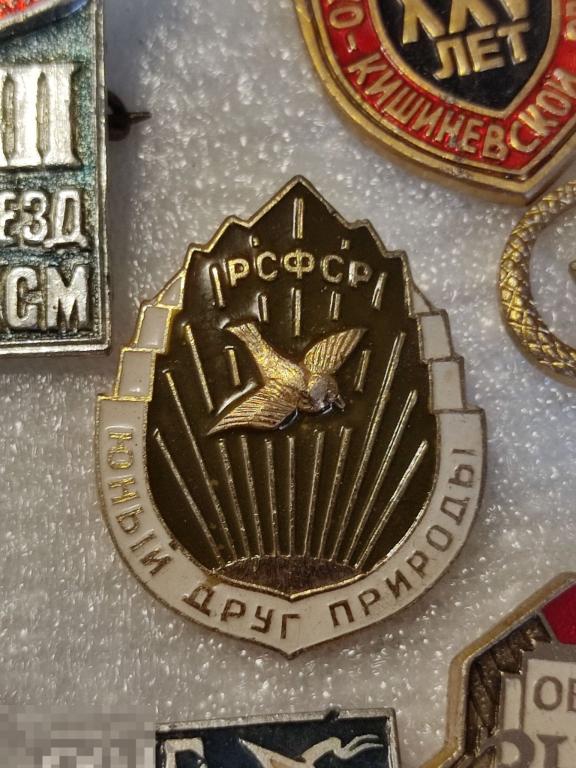 Значок юный друг природы РСФСР 
