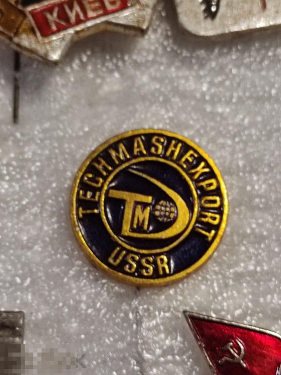 Значок techmashexport USSR л4 