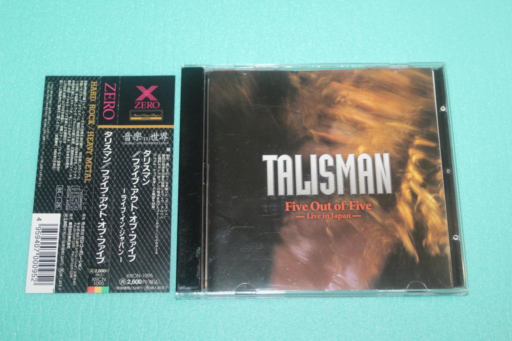 Talisman / Five Out of Five - Live In Japan 94 / Japan 1st Press