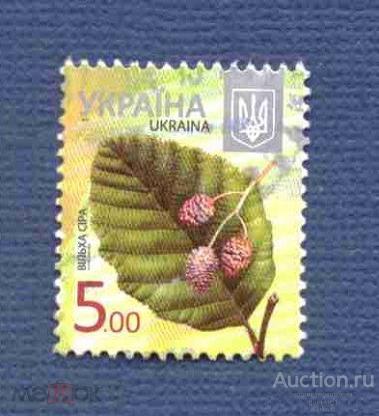 Украина     гашеная  2012   год    стандарт   флора    №   4649
