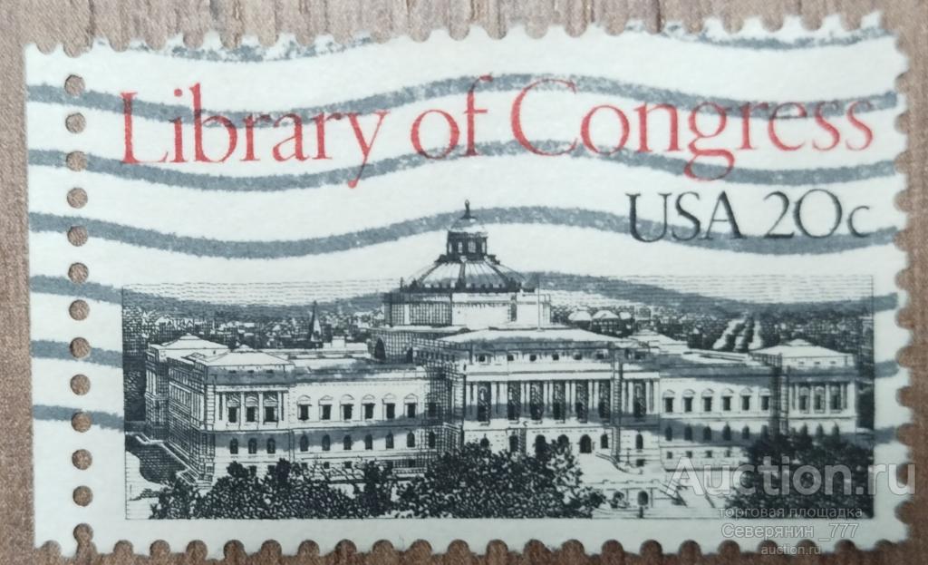 Марка США 1982 Архитектура Здания Конгресс 