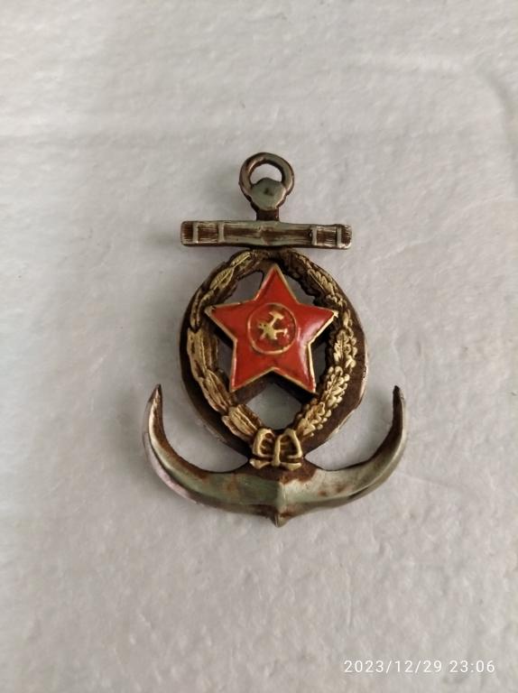 знак ранних советов - красного военмора 1918-1922 гг - реплика