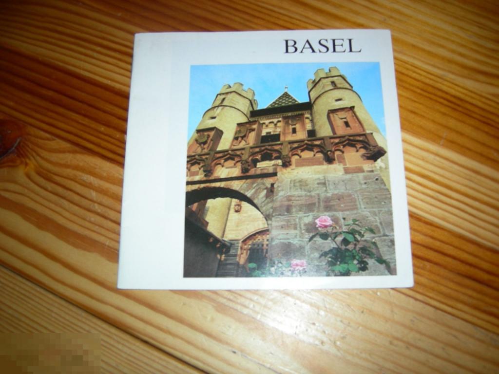 РЕКЛАМА ПУТЕВОДИТЕЛЬ БАЗЕЛЬ ШВЕЙЦАРИЯ  BASEL 1993 ГОД ОРИГИНАЛ 