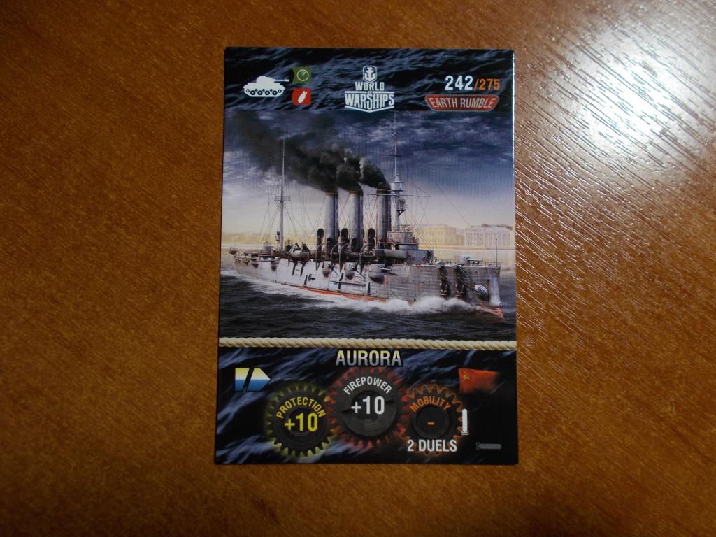 Карточка PANINI World of Tanks. Earth Rumble № 242