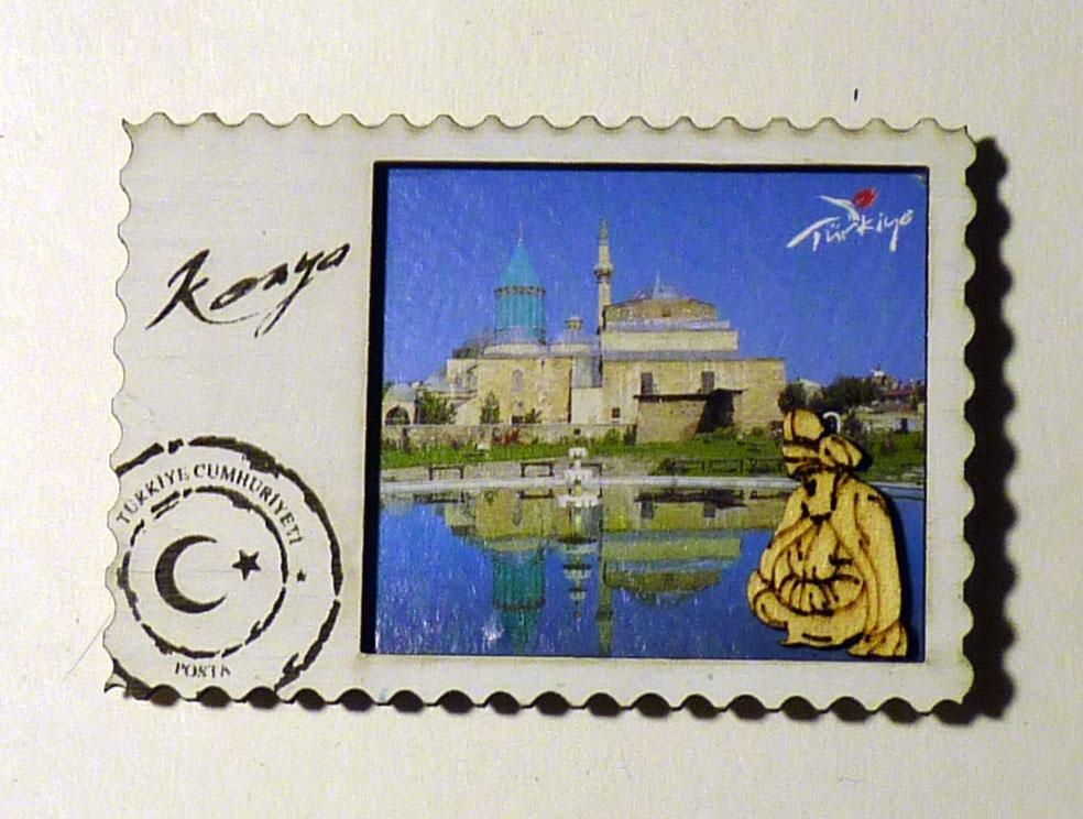 Магнит на холодильник Конья Турция Konya