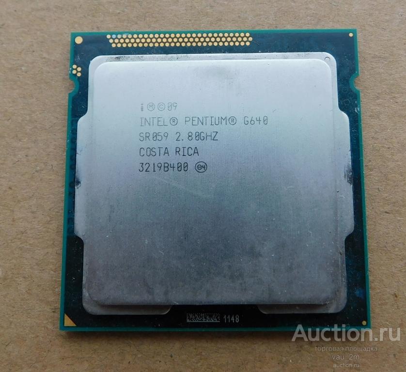 Процессор Intel Pentium G640 LGA1155