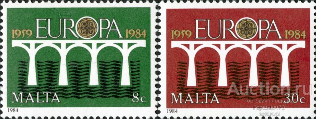 Мальта 1984 пс Европа MNH 3е кат