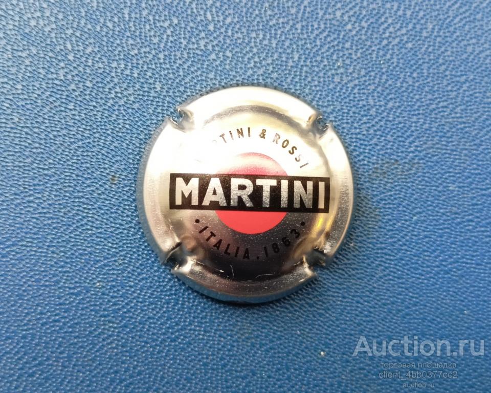 Плакетка (колпачок, накладка на пробку от шампанского)_Martini