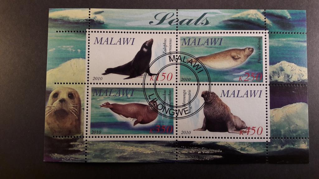 Малави Морская  фауна...2010 гаш К1