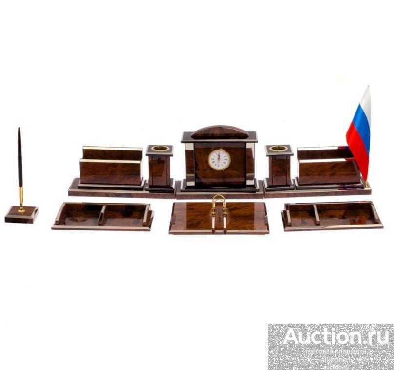 Настольный письменный набор ЗОЛОТОЙ AZY-126257