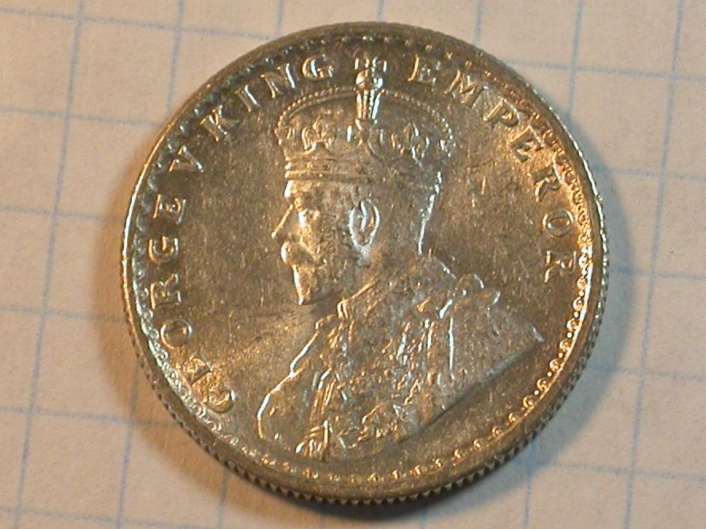 Индия Британская 1/2 0.5 Рупии 1936 UNC