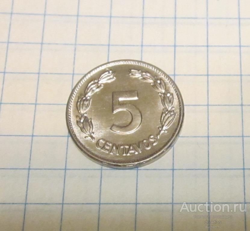 Эквадор 5 сентаво 1946 UNC 6001