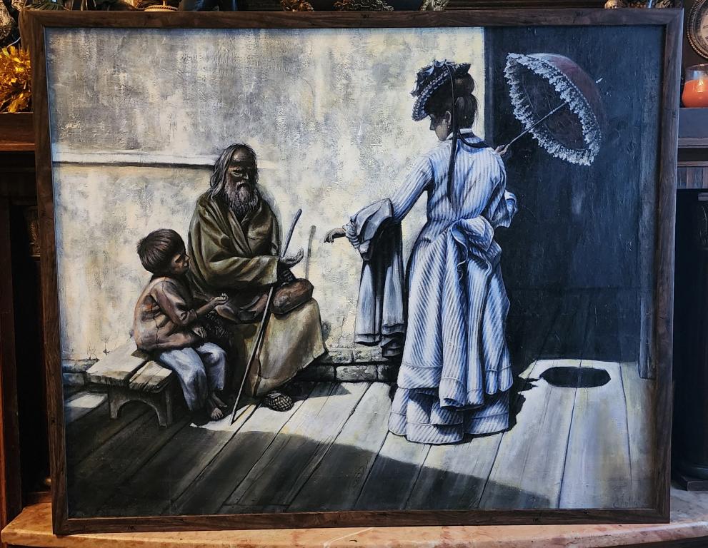 А.С. Львов  / старый холст / масло  / 62 х 76 см.