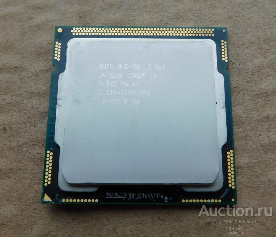 Процессор Intel Core i3-560