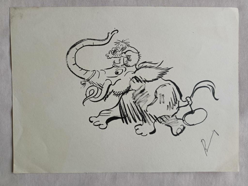 Гальба В.А. (1908-1984) Наездник на мамонте