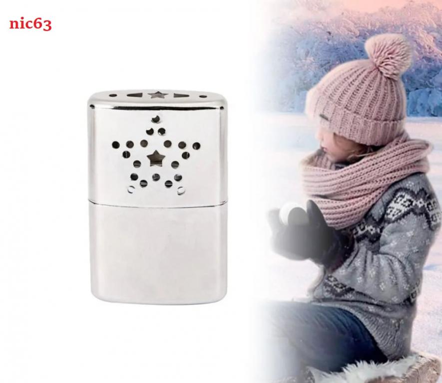 Каталитическая многоразовая карманная грелка для рук с низким расходом топлива