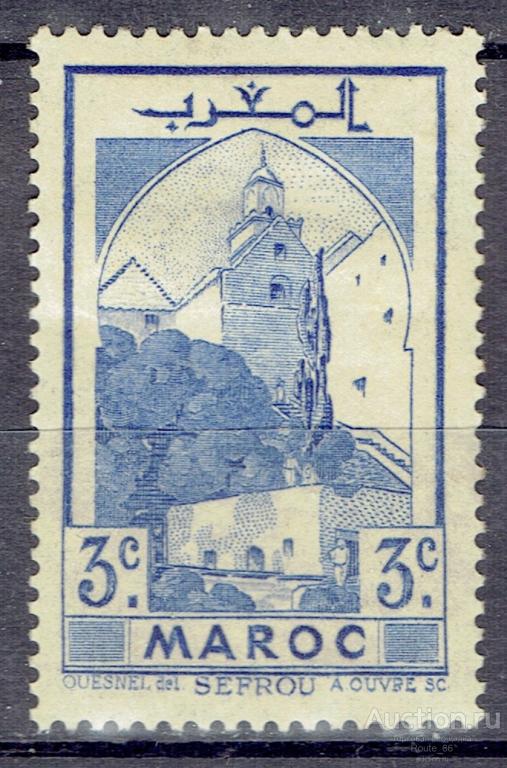 1939-42 Марокко Франция Мих 141 чистая