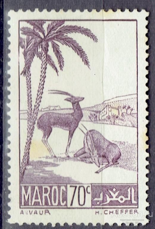 1939-42 Марокко Франция Мих 153 чистая
