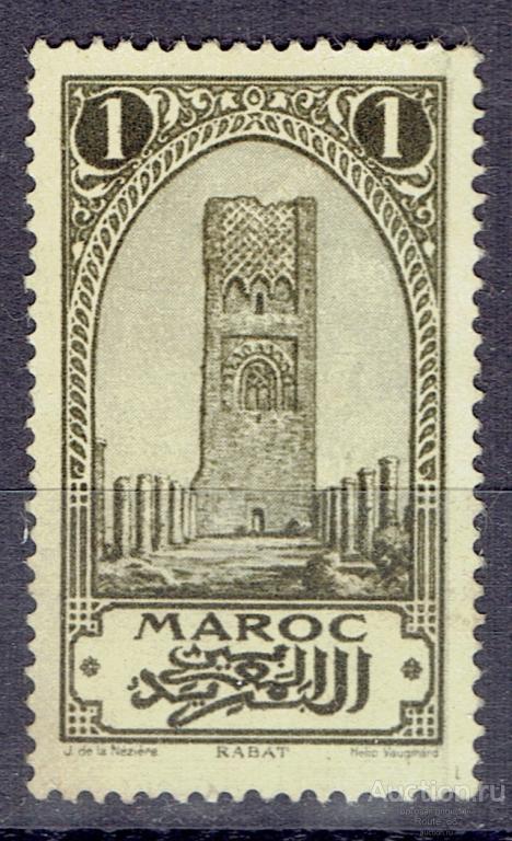 1923-27 Марокко Франция Мих 49 чистая