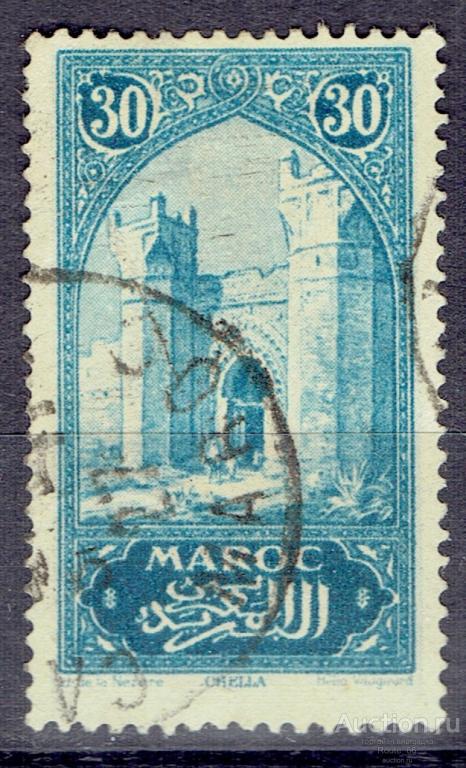 1927 Марокко Франция Мих 60 гаш