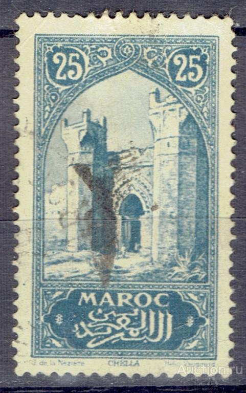 1923-27 Марокко Франция Мих 58 гаш