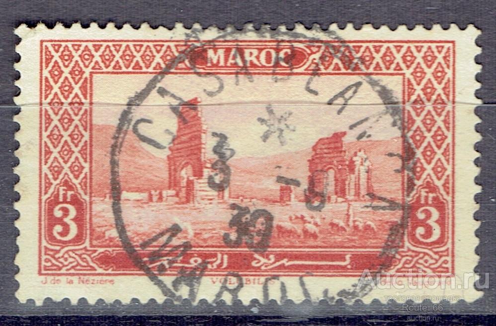 1923-27 Марокко Франция Мих 74 гаш