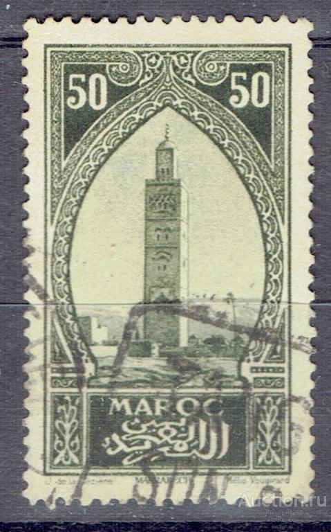 1923-27 Марокко Франция Мих 65 гаш