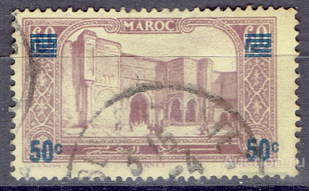 1931 Марокко Франция Мих 89 гаш