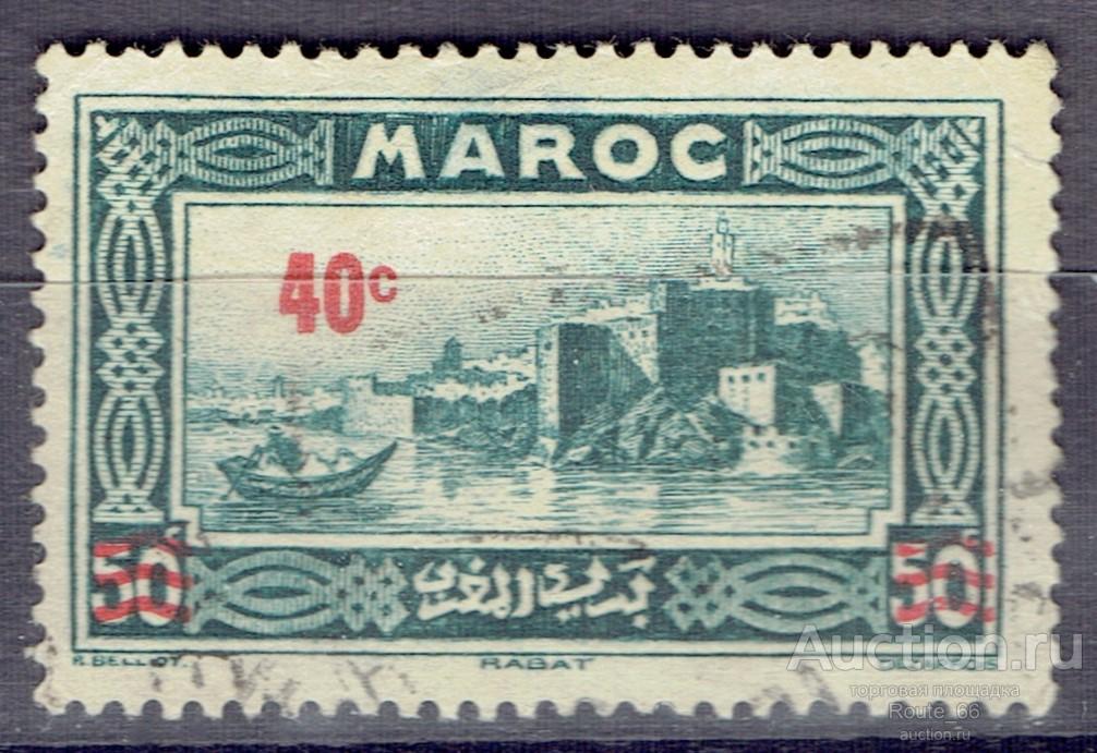 1939 Марокко Франция Мих 138 гаш