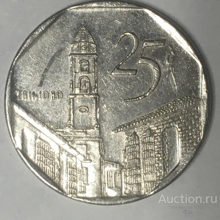 КУБА 25 сентаво 2001 год