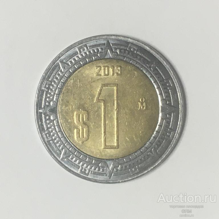 Мексика 1 песо 2013 год