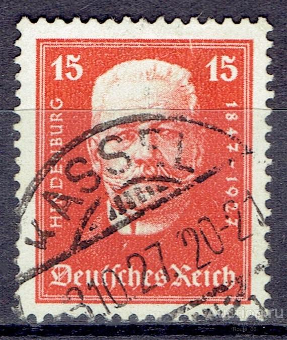 1926 Германия Рейх Мих 404 гаш