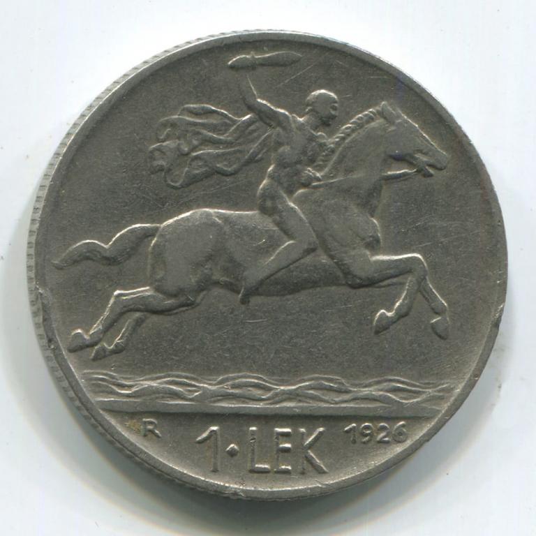 АЛБАНИЯ 1 лек 1926 VF