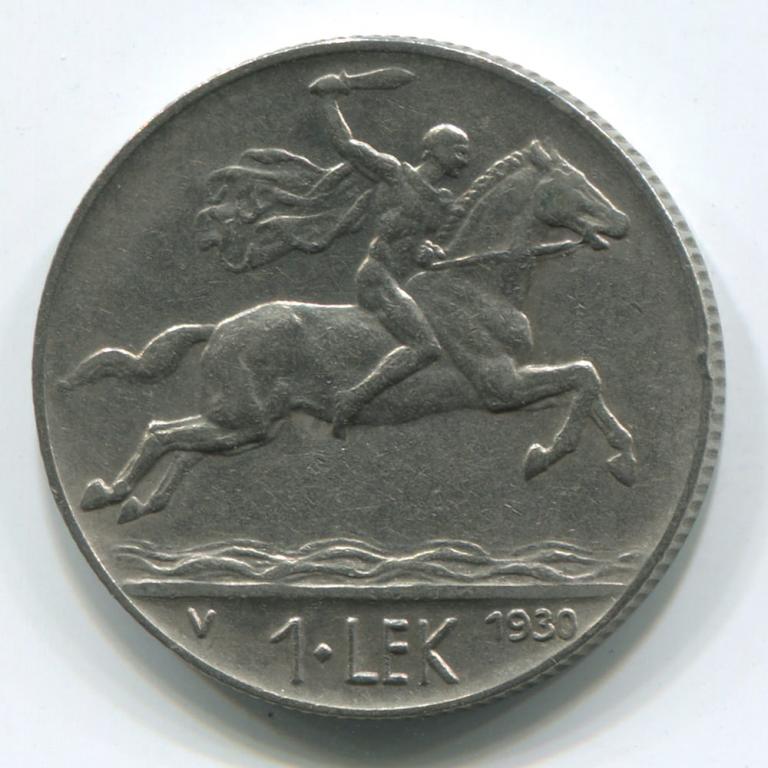 АЛБАНИЯ 1 лек 1930 GVF