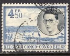 Бельгийское Конго 1955 год   Первый визит короля Бодуэна в Конго Гаш
