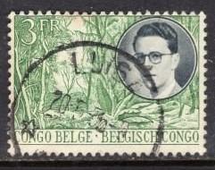 Бельгийское Конго 1955 год   Первый визит короля Бодуэна в Конго Гаш