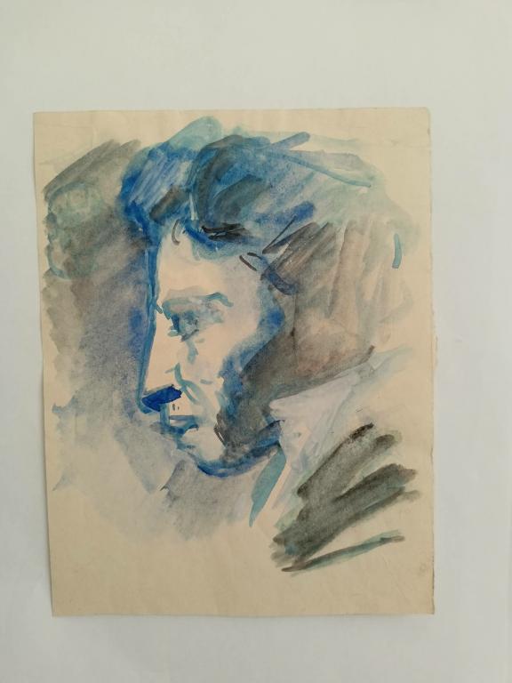 Бубнов А.П. (1908-1964) Портрет Пушкина