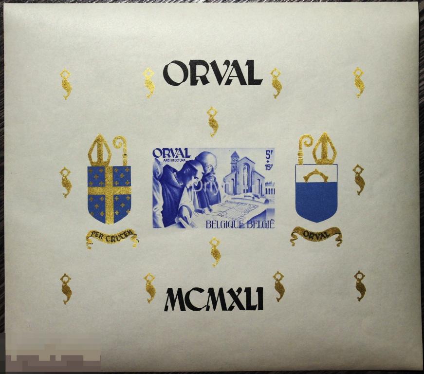 Бельгия  1941 ** Орвал  б/з 